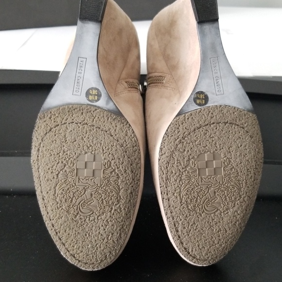 Vince Camuto Suede Wedge Booties - Picture 3 of 3